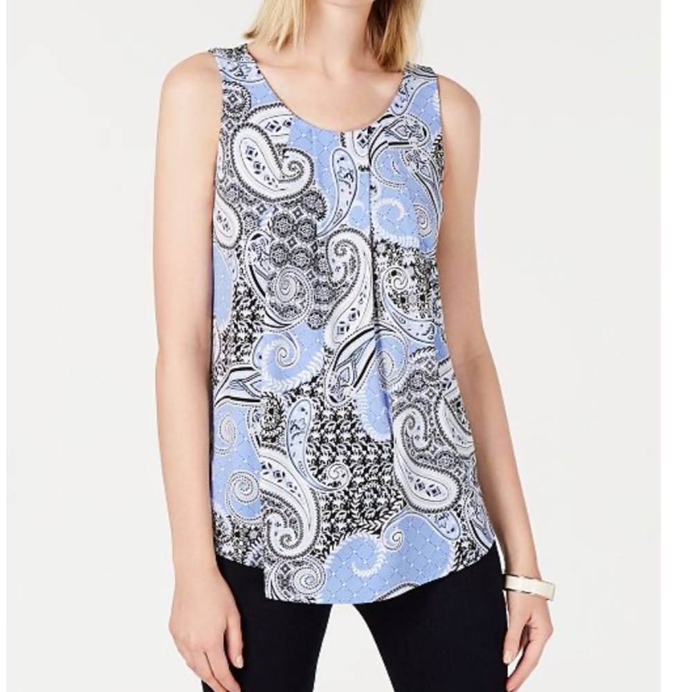 Paisley Tank Top/Blouse